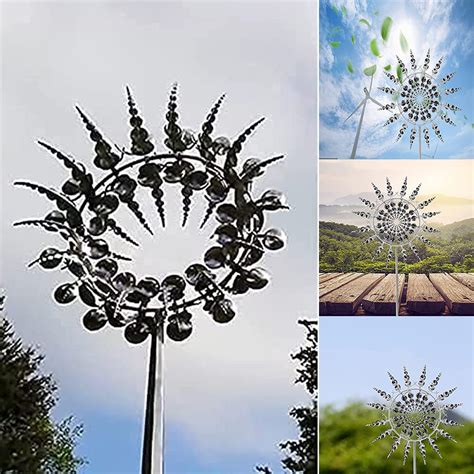 Captivating the Imagination: The Monumental Metal Windmill as a Symbol of Ingenuity and Wonder